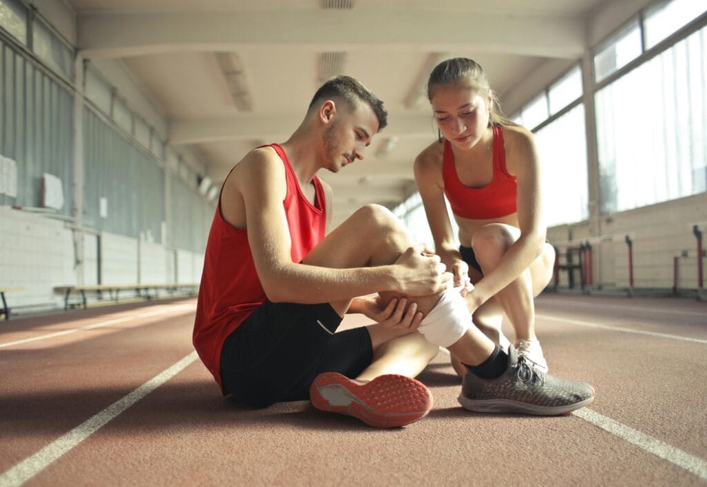 relieve knee pain at home